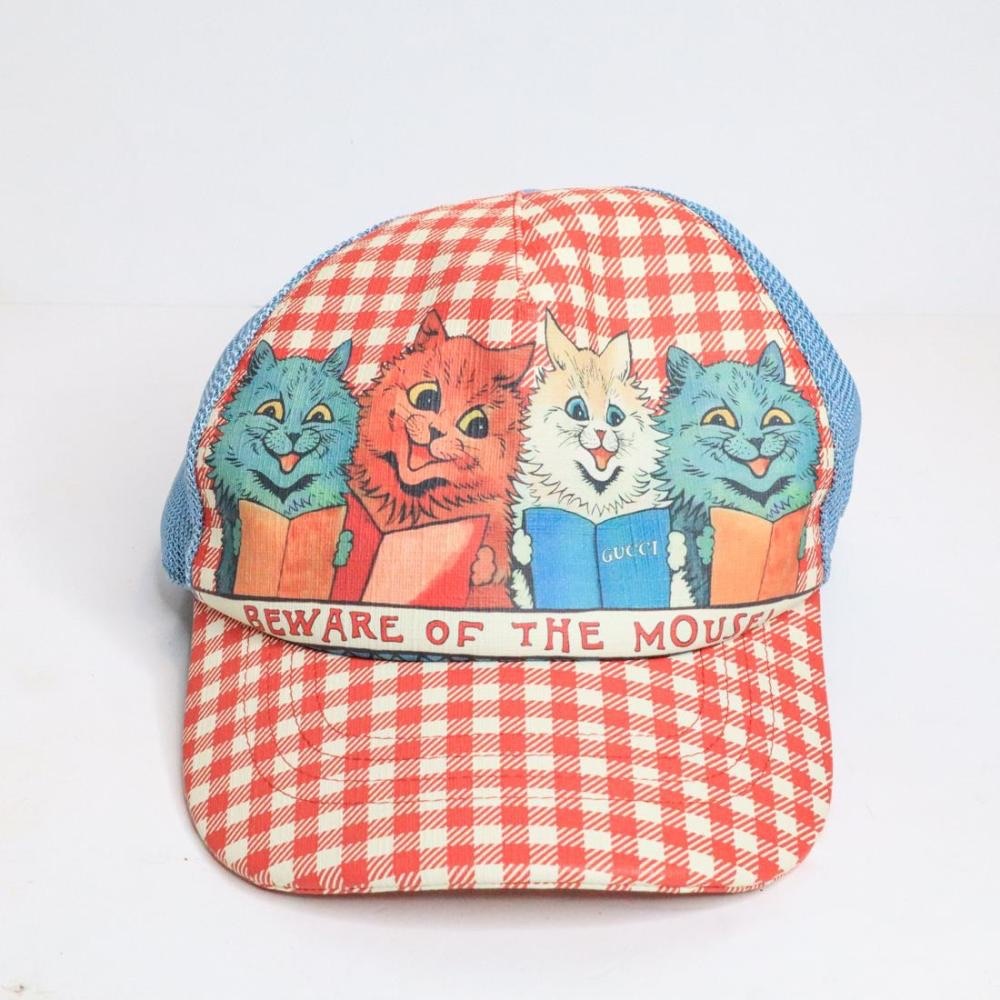 REAL Vintage Gucci “Beware Of The Mouse” Collection Cat Unisex Kids Baseball Cap